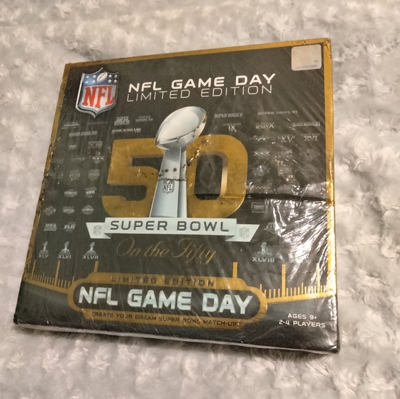 unknown Games New Sealed Damaged Box Nfl Game Day 5th Super Bowl